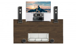 Домашній кінотеатр JBL 5.0 A190+ICT7+A125C Yamaha RX-V6A
